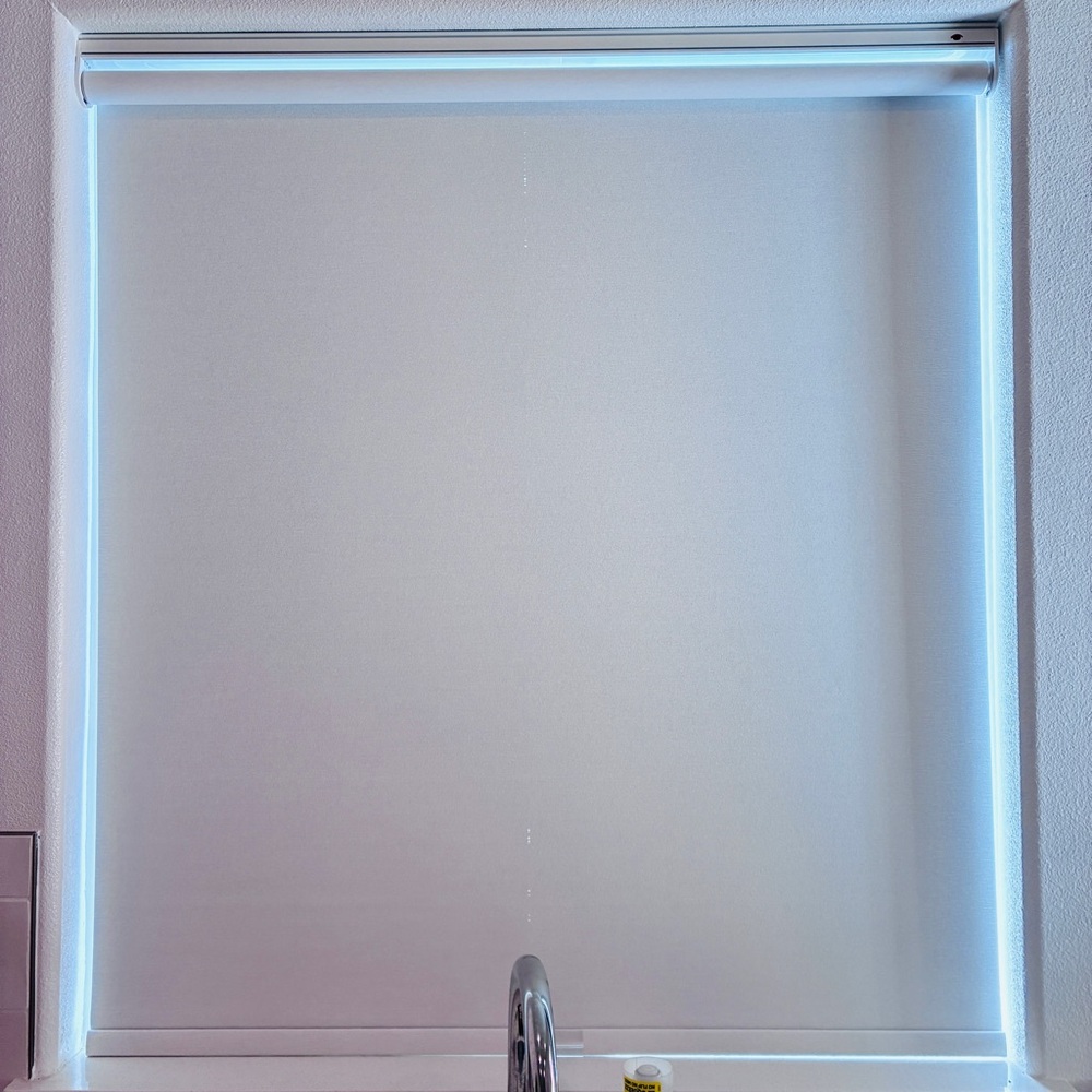 No Drill No Tools 100%Blackout Roller Shades Cordless Roller Blinds Inside Mount